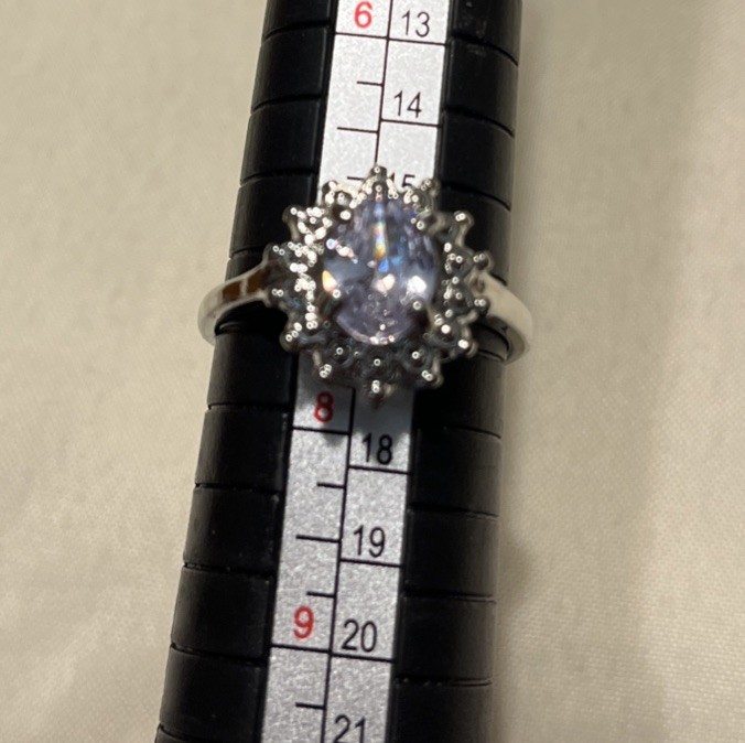 Ring Lot Of 6 Unbranded And Branded Silver Tone And 925