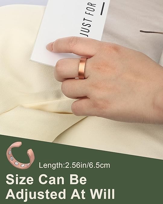 Copper Bracelet for Men and Women, 99.9% Solid Copper Magnetic Bracele
