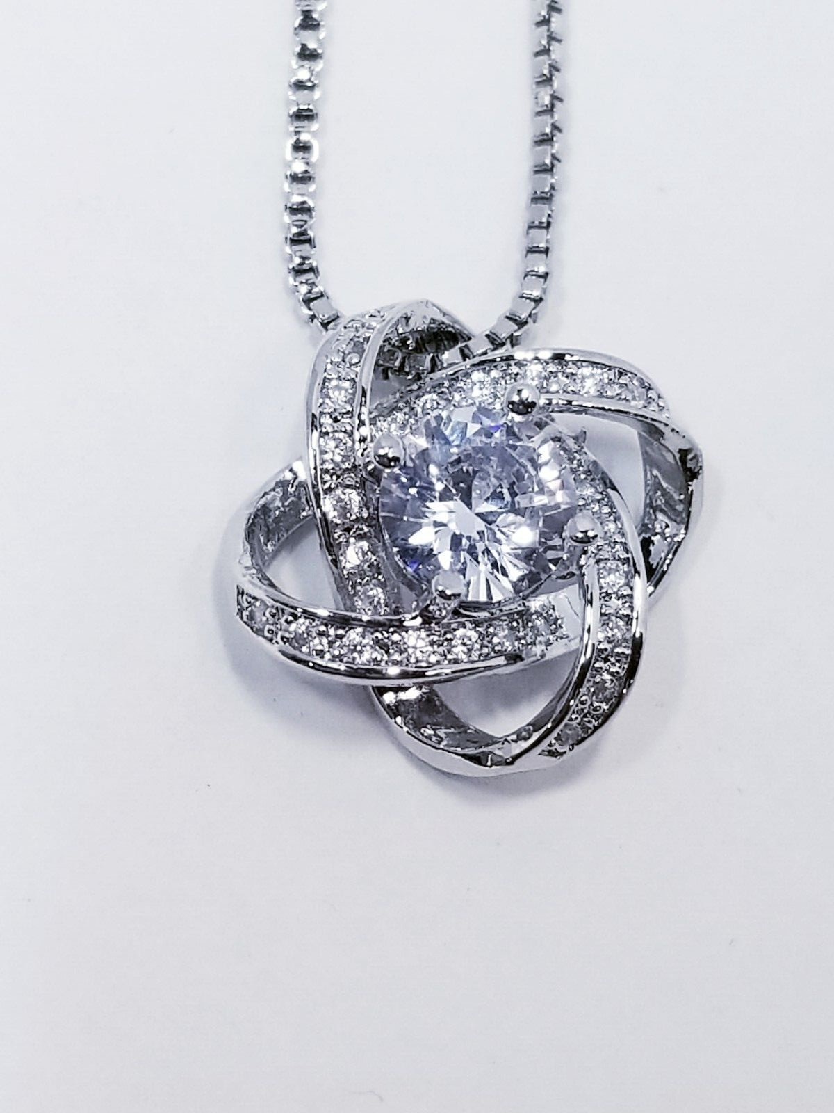 Tiara Beauty Co. To My Wife “Through My Eyes”” Love Knot Necklace