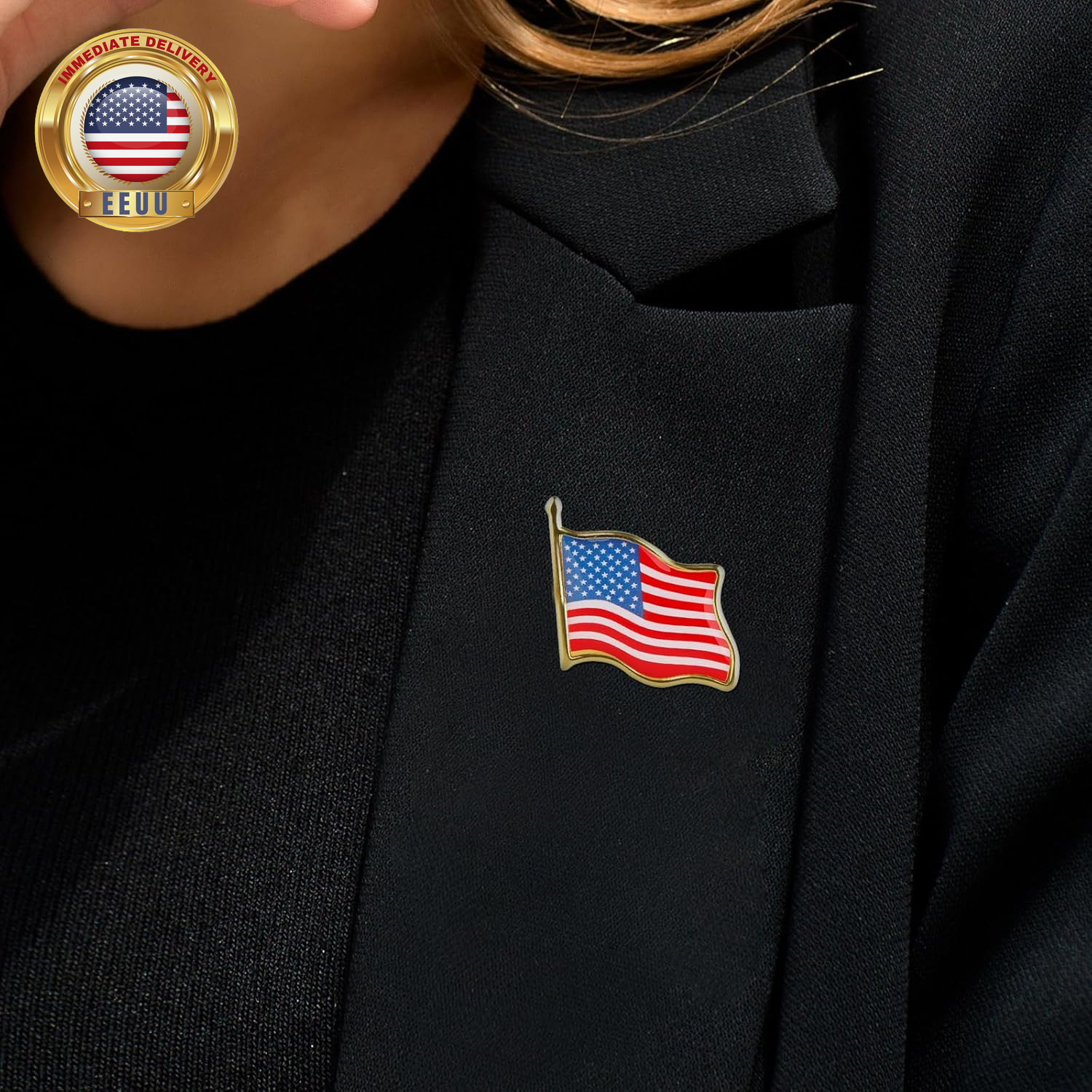 Country Flag Brooch Metal Alloy Souvenir Pin Shirt Hat Backpack Jewelry Accessor