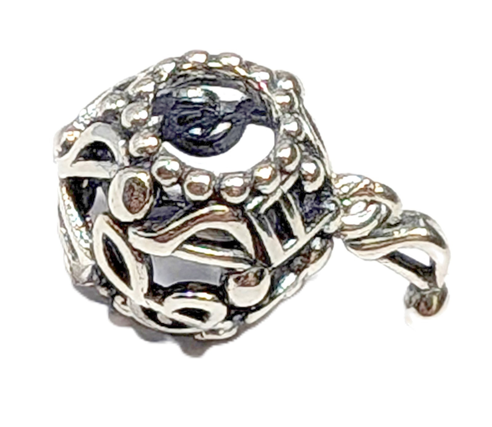Authentic Pandora Charm, Openwork Music Dangle, #798779C00, Silver