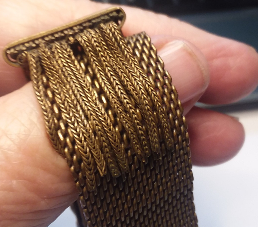 8.5″ Long Victorian Slide Bracelet W/Foxtail Tassel 04-01-2026