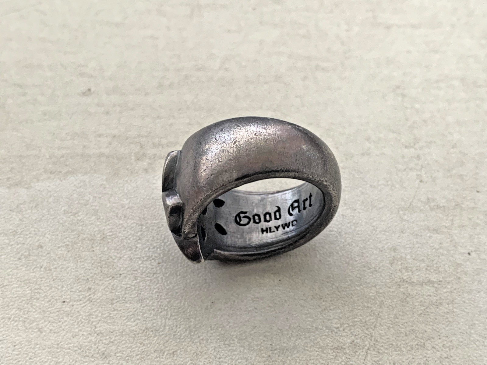 Good Art Hlywd Model19 Large Ring – Sterling Silver