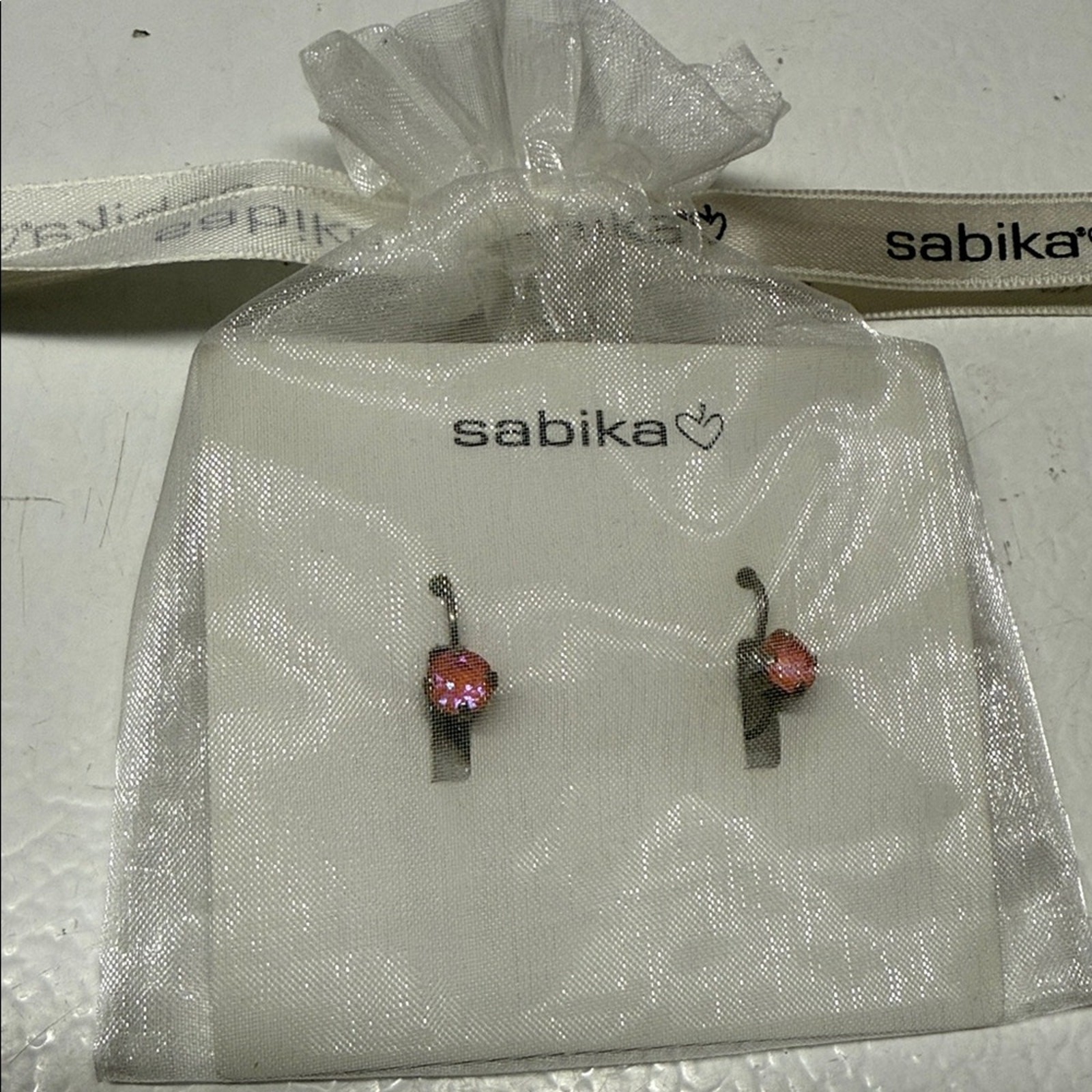 Sabika Crystal Drop Earrings NEW