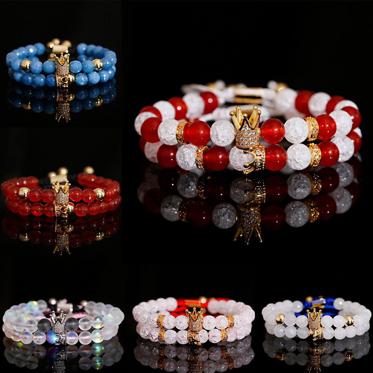 30Pcs A Lot Luxury Gold Copper Bracelets Stackable Braided Bangle Wholesale Gift