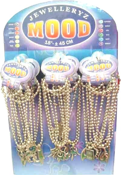 3 MOOD NECKLACE CHANGES COLOR W YOUR MOOD /Necklace any Random designs