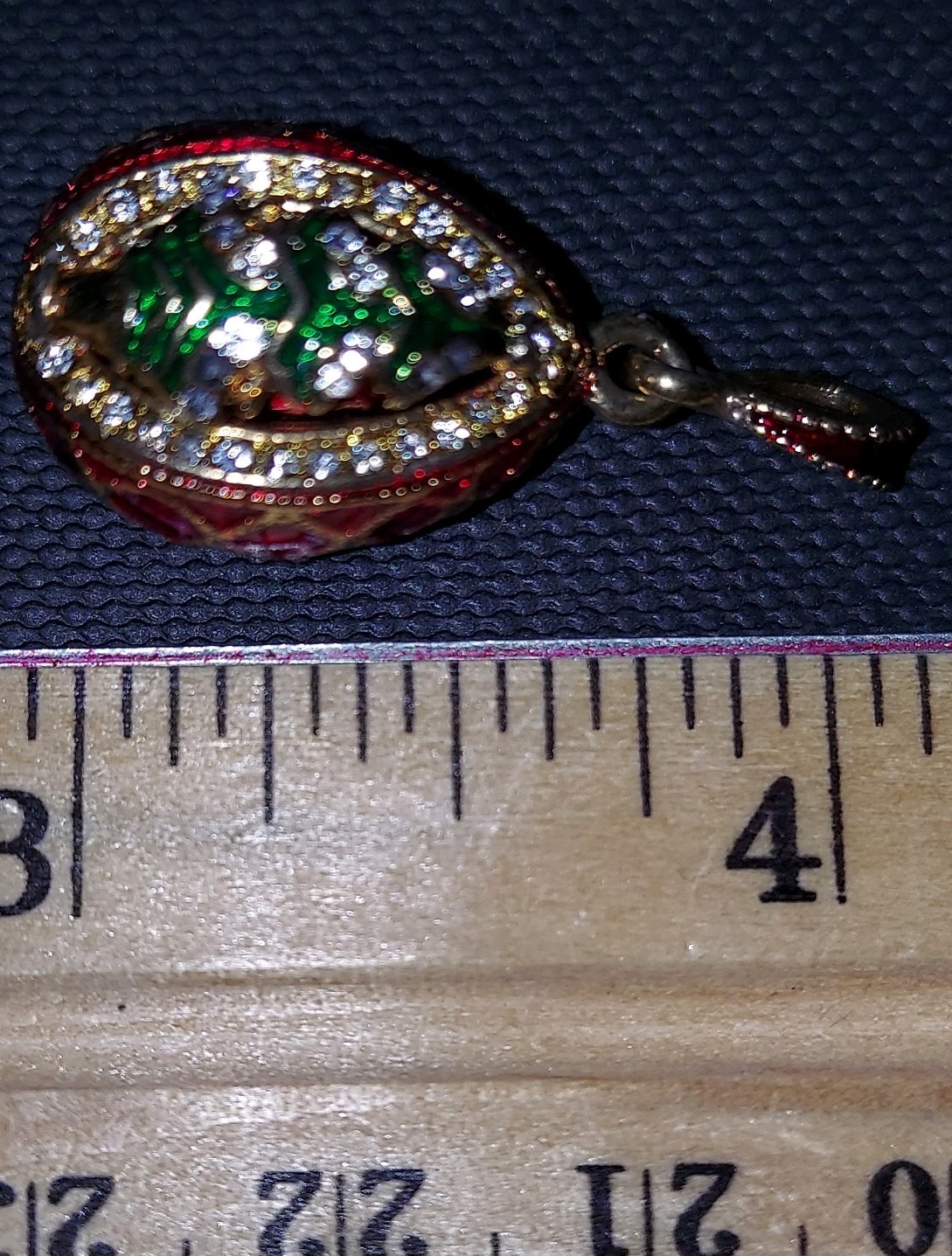fabrege pendant women’s crystal
