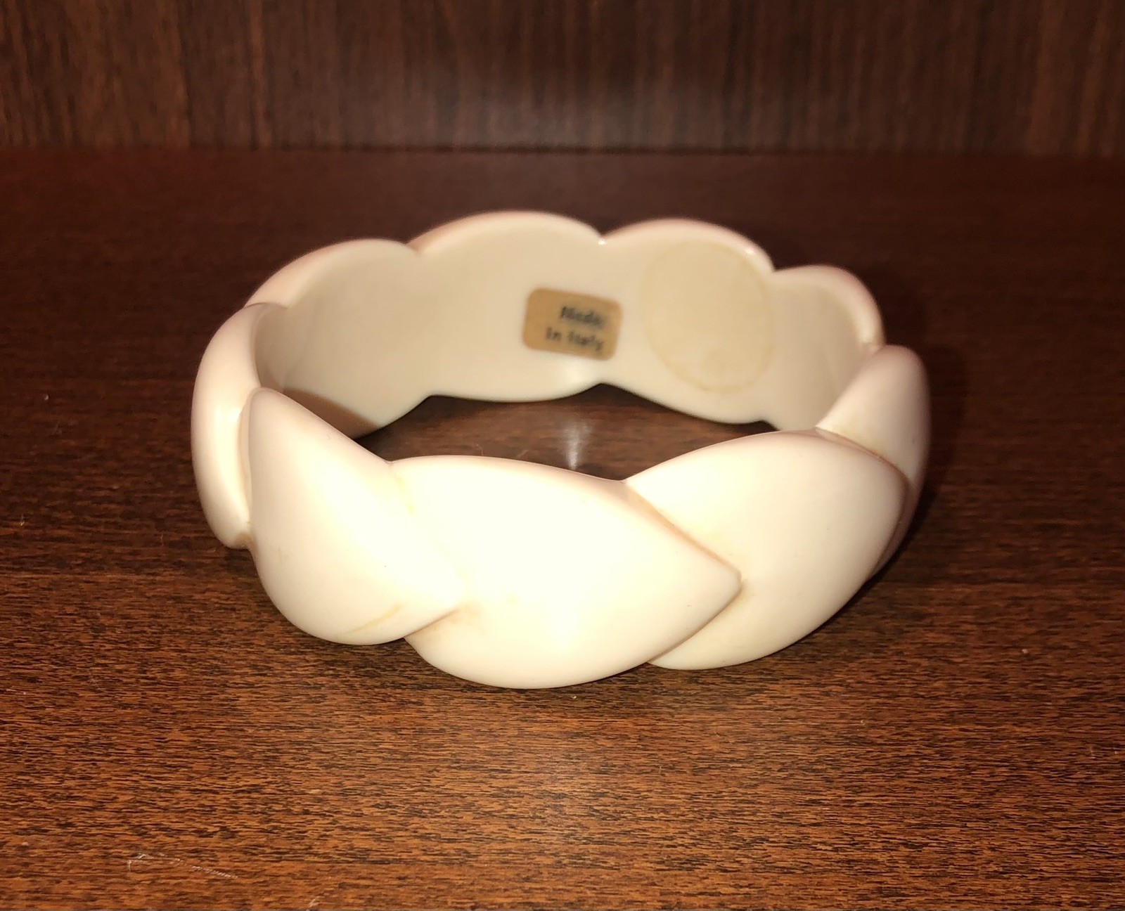 Vintage Chunky Bangle Bracelet Lot Of 12 Mixed Materials