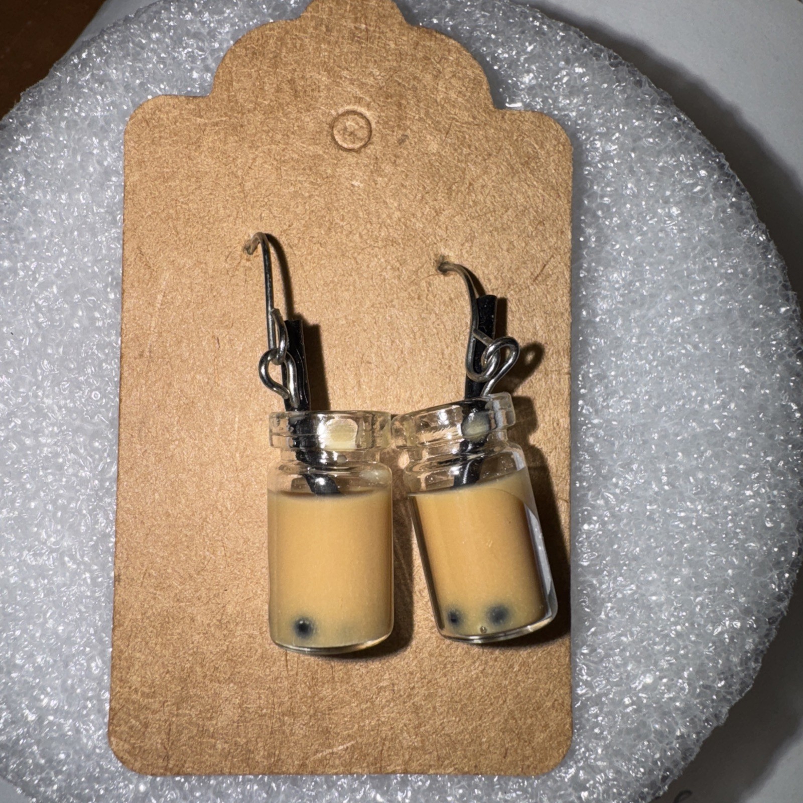 Boba Tea Dangle Earrings