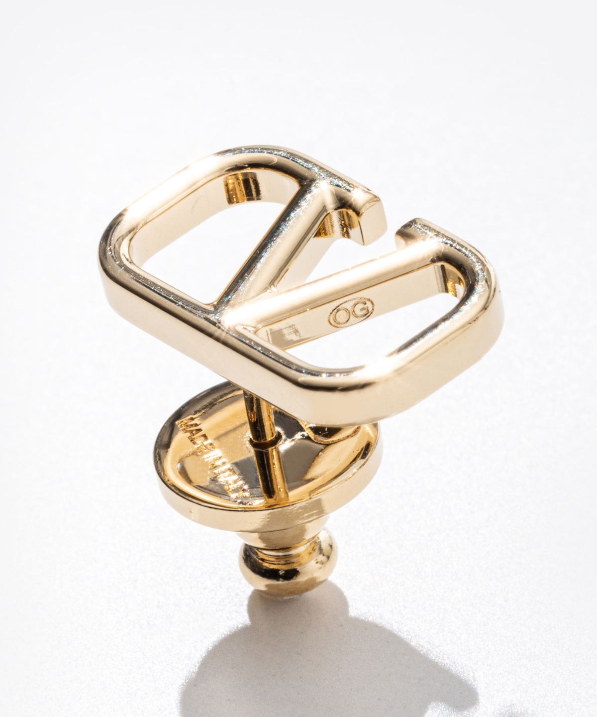 Valentino G. Earrings VLOGO SIGNATURE gold AUTHENTHIC NEW