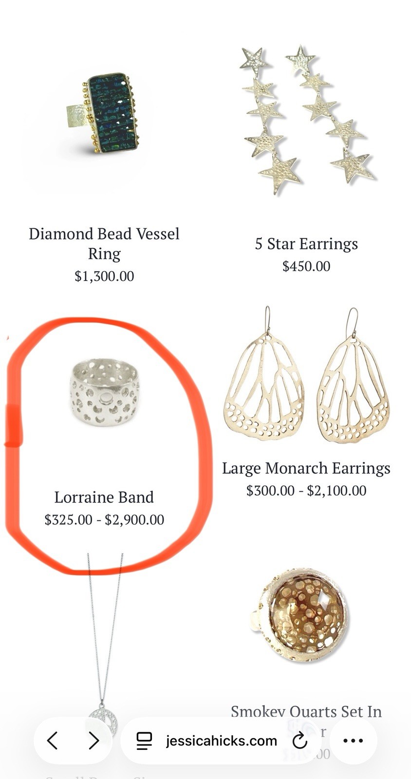 JESSICA HICKS Nantucket Jeweler – Lot Of 2 Rings
