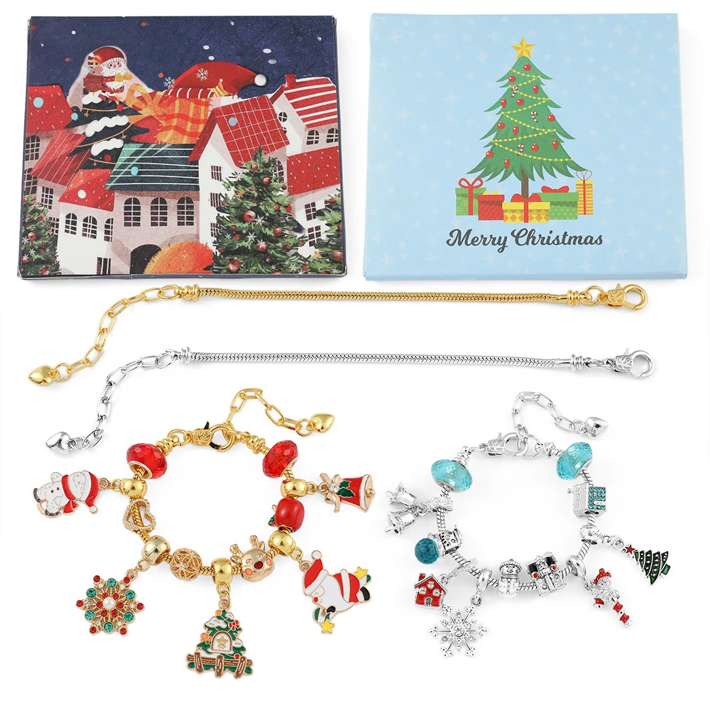 Anime Bracelet Charm Advent Calendar Blind Box Festival Jewelry Gift