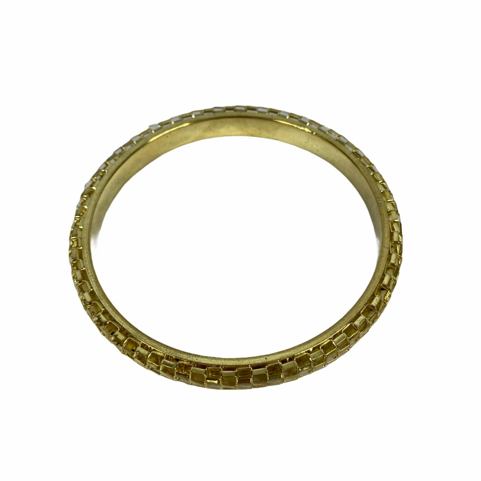 Lot of 6 Bangle Bracelets Slip On Metal Fashion Women Costume Bling Jewelry