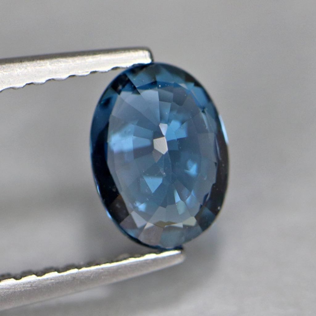 1.02 CTS NATURAL BLUE SPINEL OVAL SHAPE LOOSE GEMSTONE FROM BURMA
