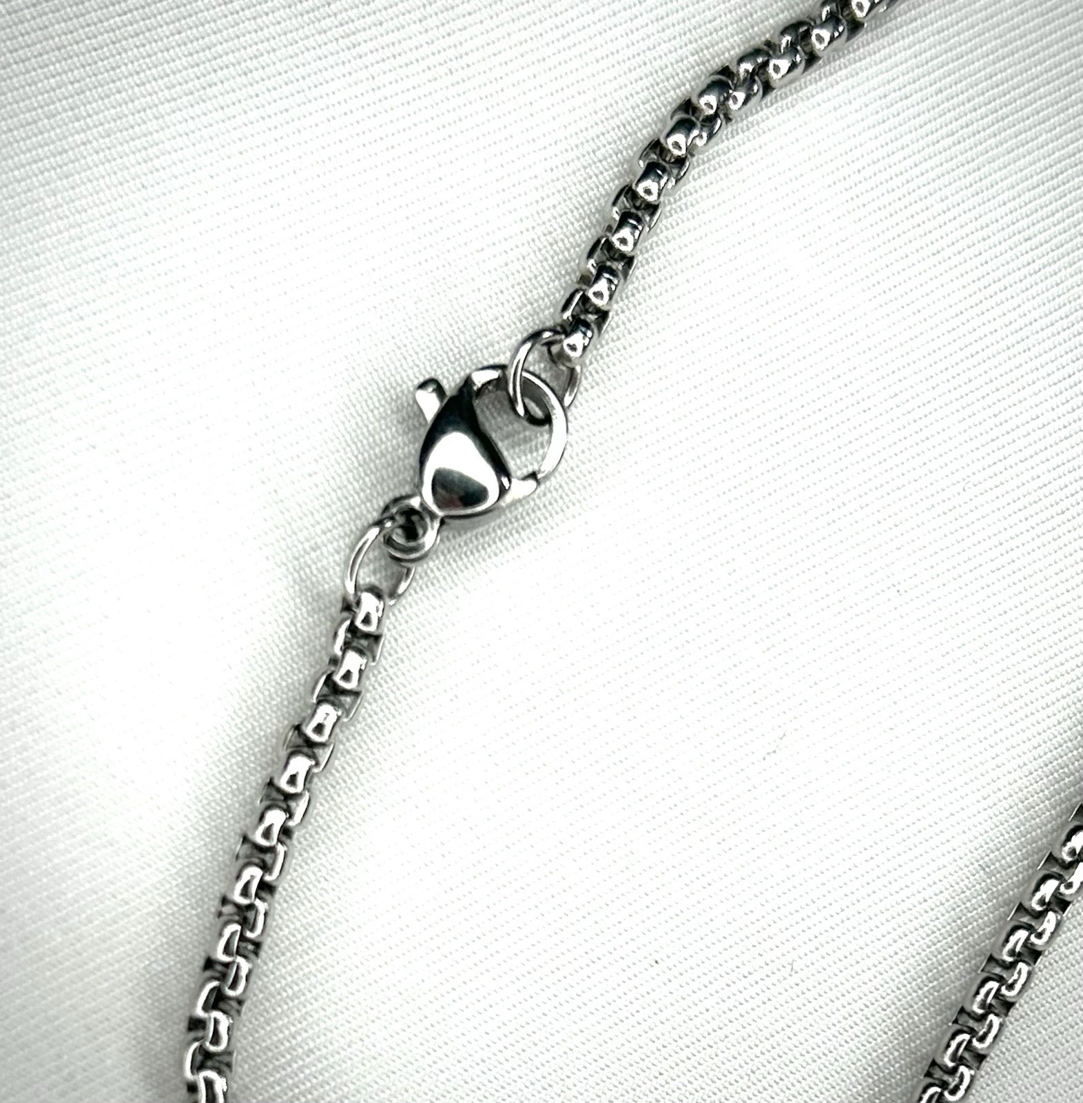 New GOTHIC Punk Rock GUARDIAN ANGEL Wing Pendant Necklace Durable Titanium Steel