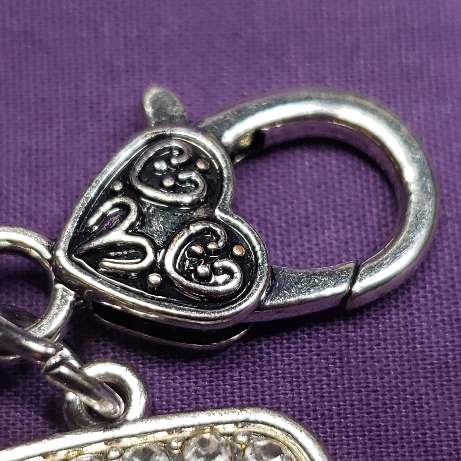 Inspired Silver Braided Chain Bracelet w/ “13.1” Half Marathon Charm, on card