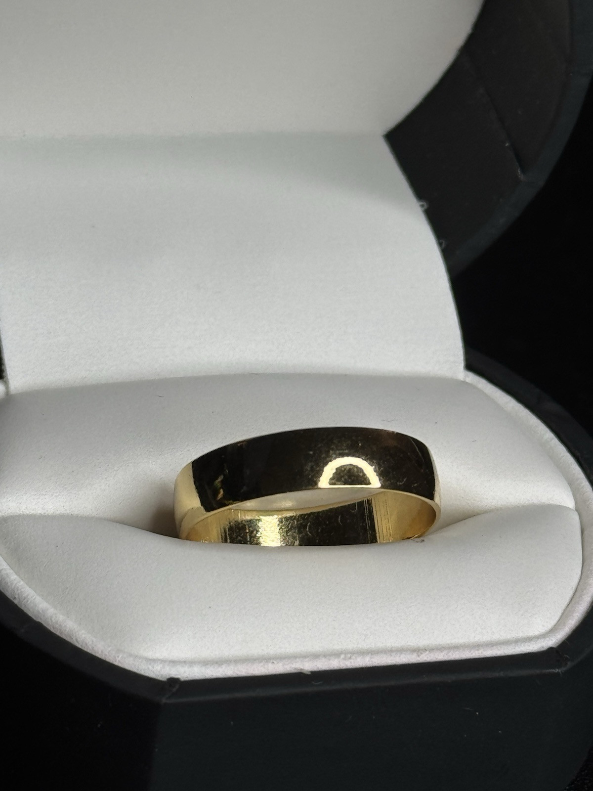 Titanium Gold Plated Band Size 10