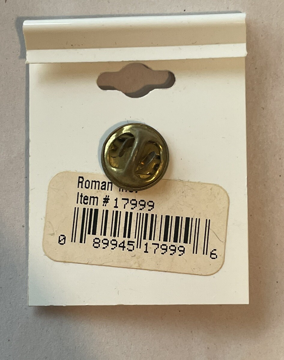 Vintage Roman Inc. Angel Pin with Genuine Austrian Crystal USA