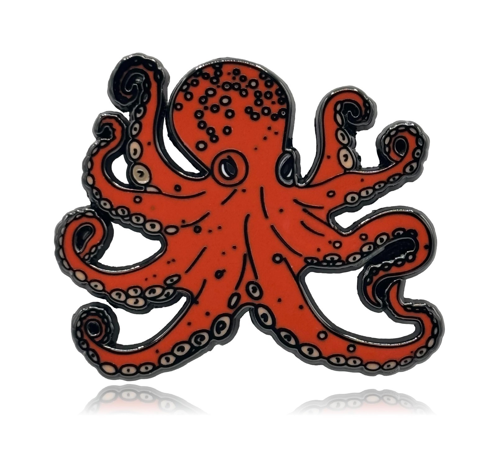 Octopus Enamel Pin