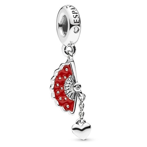RETIRED NEW Pandora SPANISH FAN Spain Charm 797879EN09