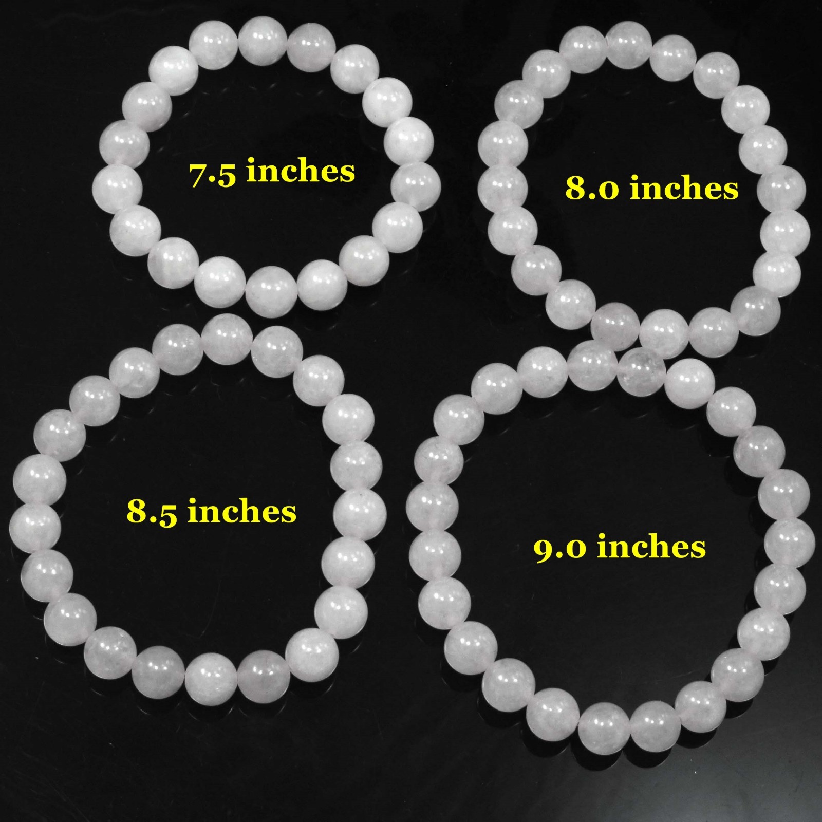 8mm Handmade Women,Men Beaded Bracelet Stretch Healing Chakra Natural Gemstone