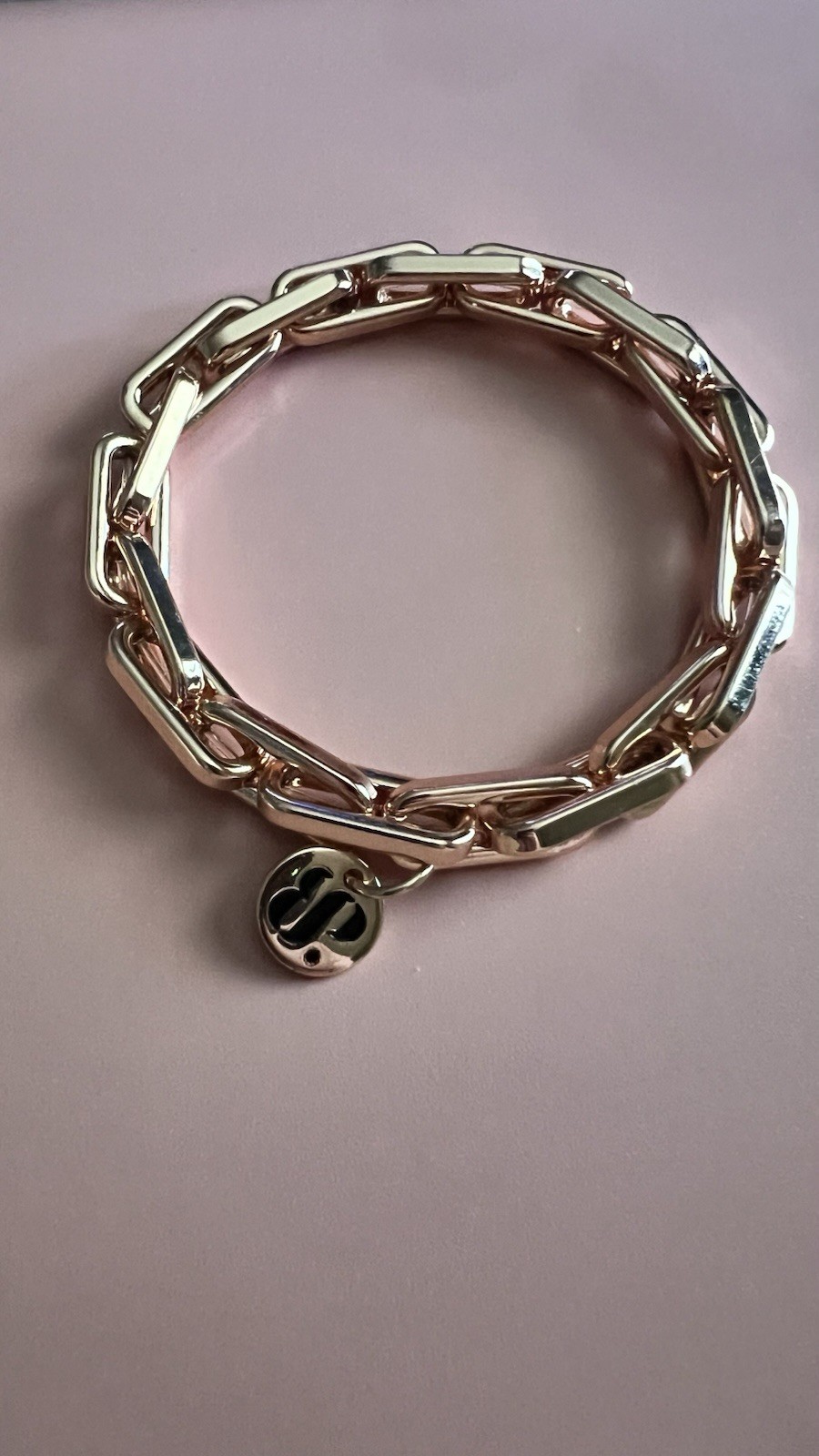 BP Rose Gold Stretchy Bracelet