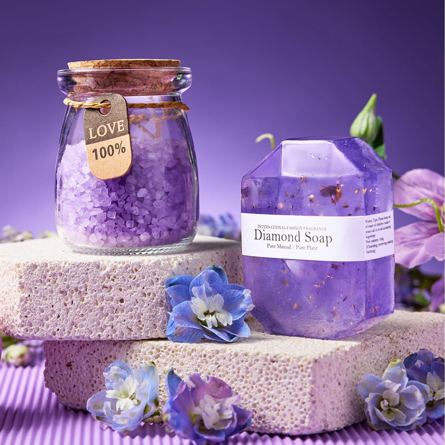 Lavender Spa Gift Basket – Unique Gifts for Her on Any Occasion