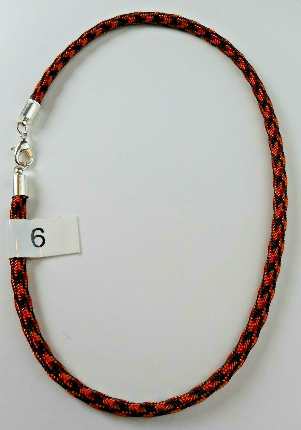 Braided Choker Necklace Bracelet Anklet Silver Lobster Clasp Paracord 4mm USA