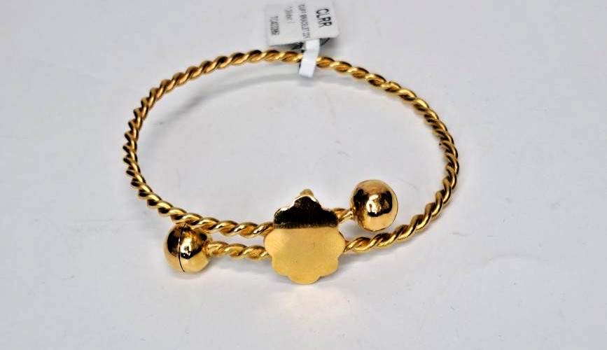 Twist Bangle Bracelet 22K Yellow Gold 7.3dwt (TC4032858)