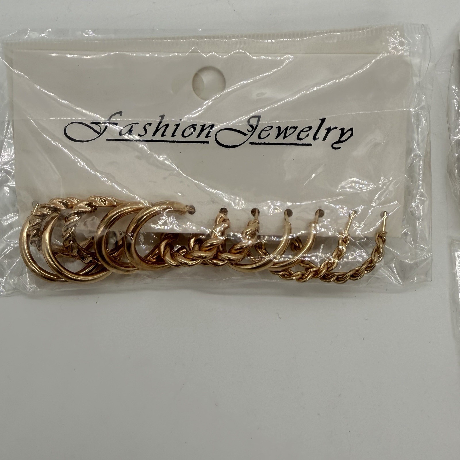 Lot Sale Golden Earrings Set Fashion C-shaped Alloy Earrings for Women’s Jewelry