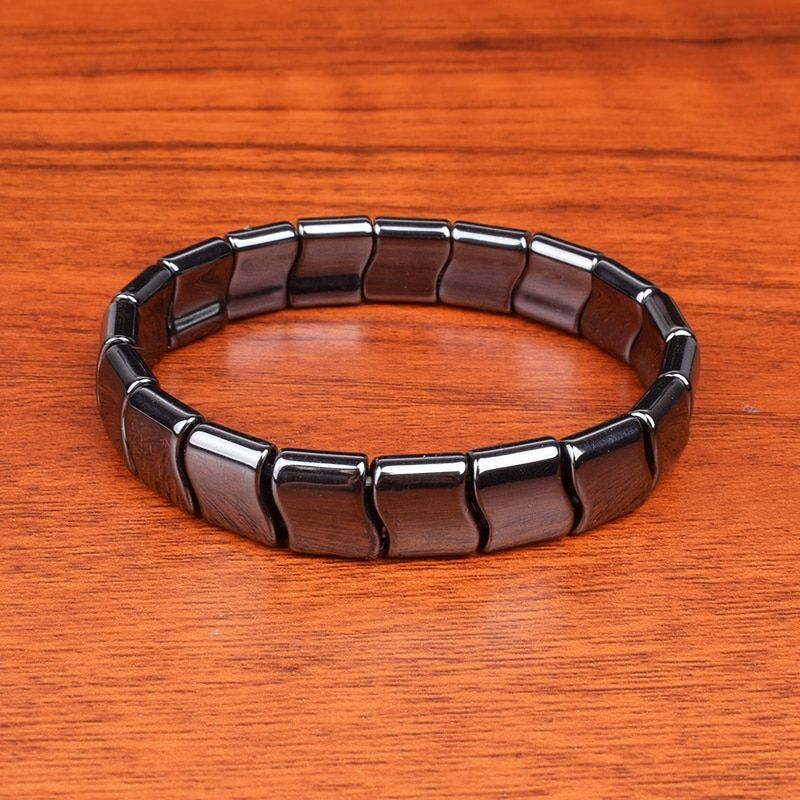 Hematite Energy Bracelet High Polish Magnetic Bracelets Fashion Jewelry For Men