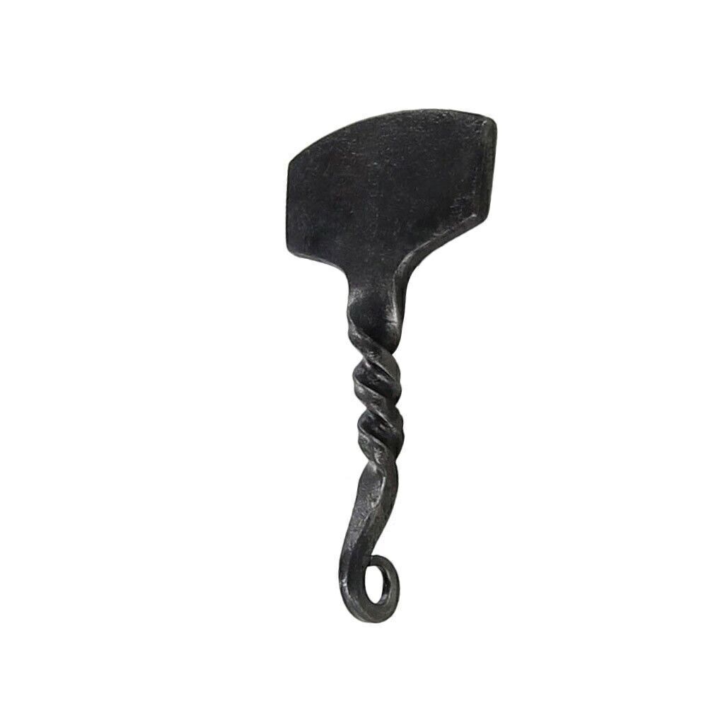 Norse Mythology Inspired Hand Forged Iron Thor Mjolnir Mjöllnir Hammer Pendant