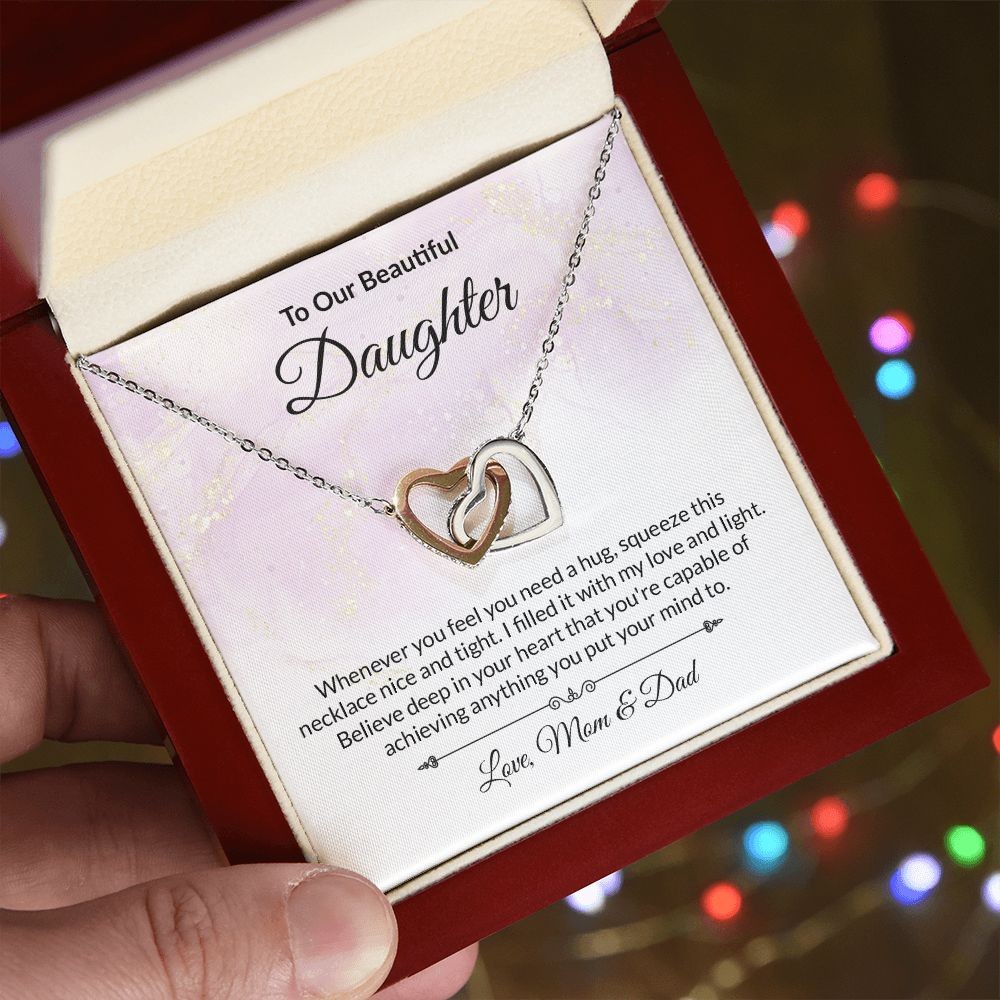 Daughter Necklace Gift From Mom, Birthday Gift, Graduation Jewelry Gift From Mom