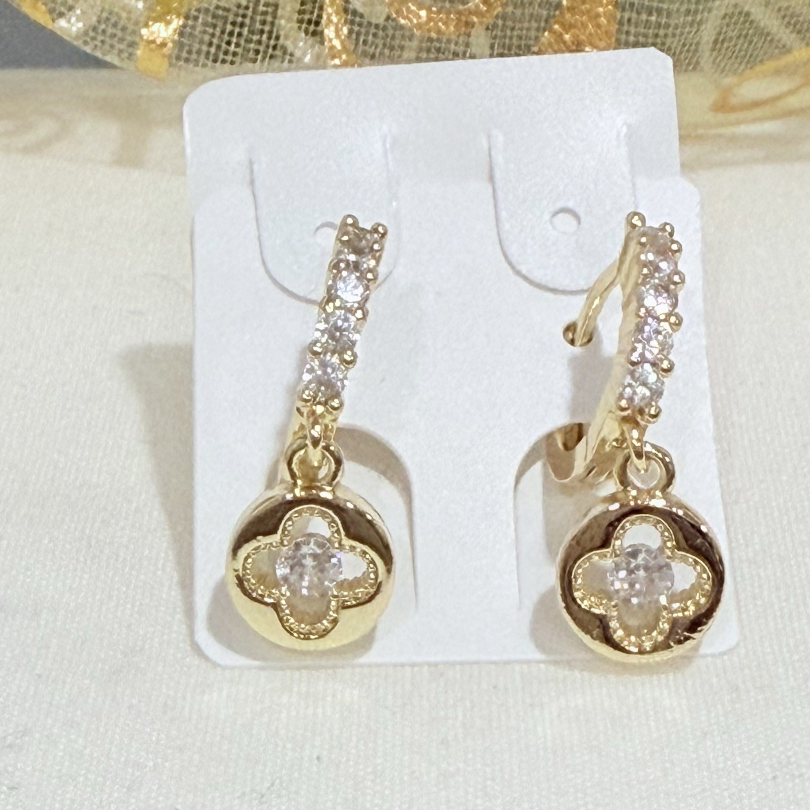 Select 14k Yellow Gold Plated Hoop Earrings, Gold Tone price for each set