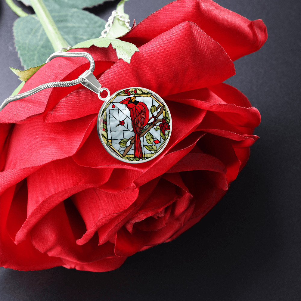 Cardinal Engraved Necklace – Personalized Gift for Any Occasion