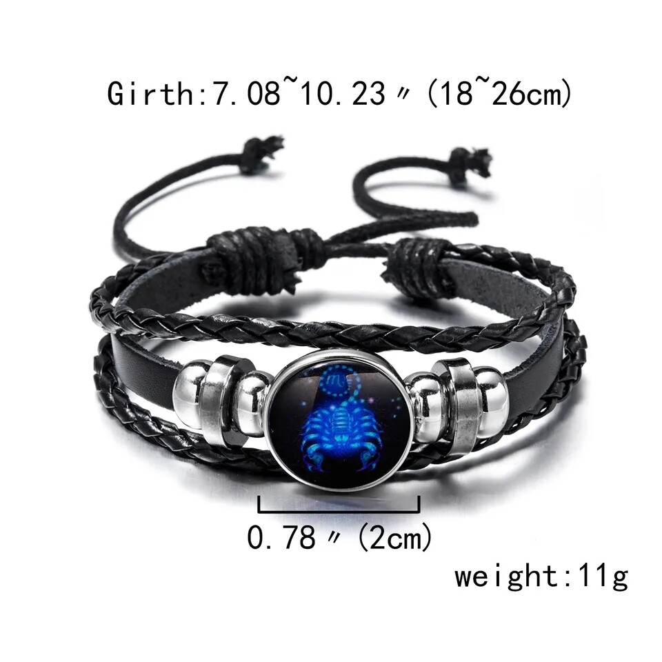 Zodiac Sign Spirit Bracelet Manifest Your Desires The Desire Horoscope Gift 2025