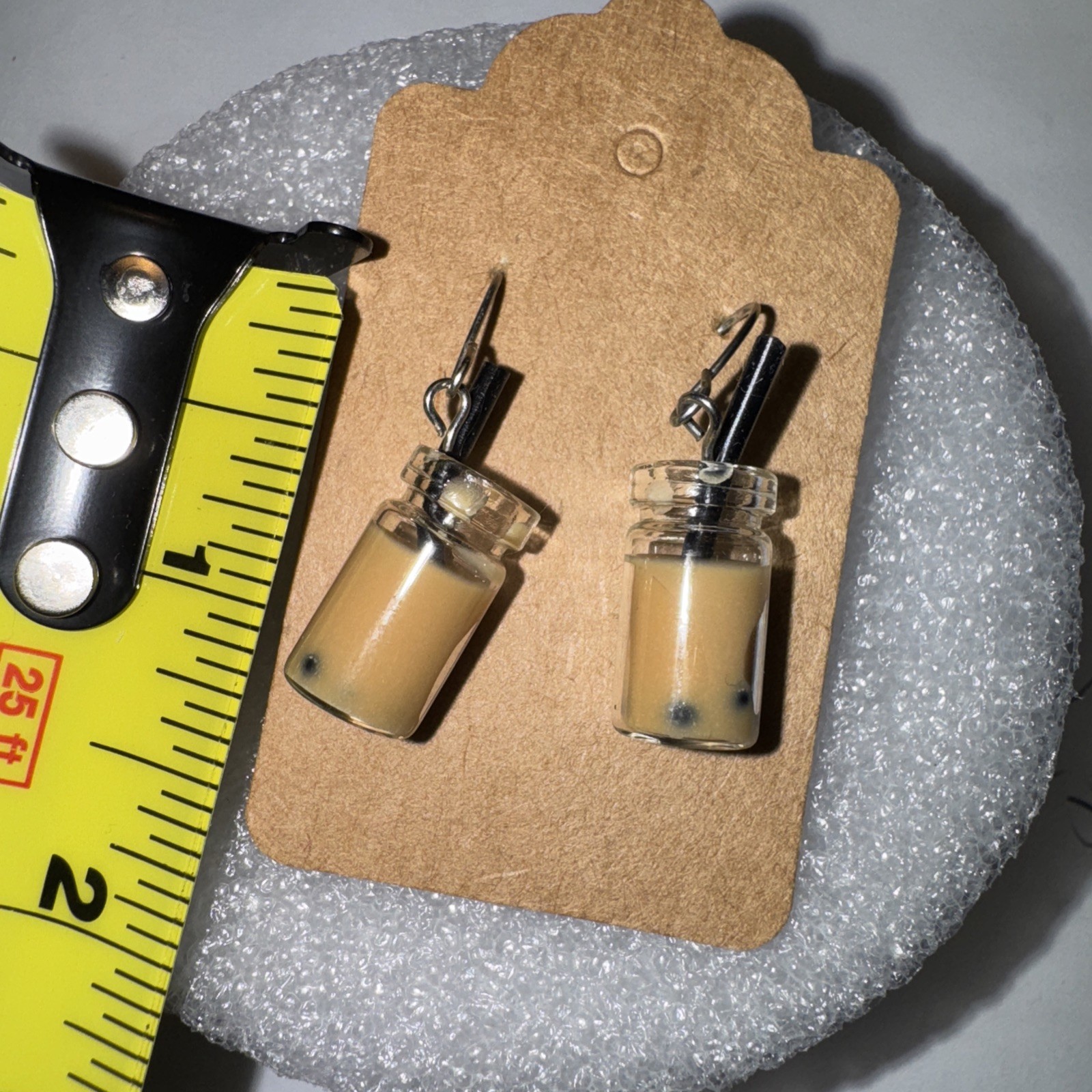 Boba Tea Dangle Earrings