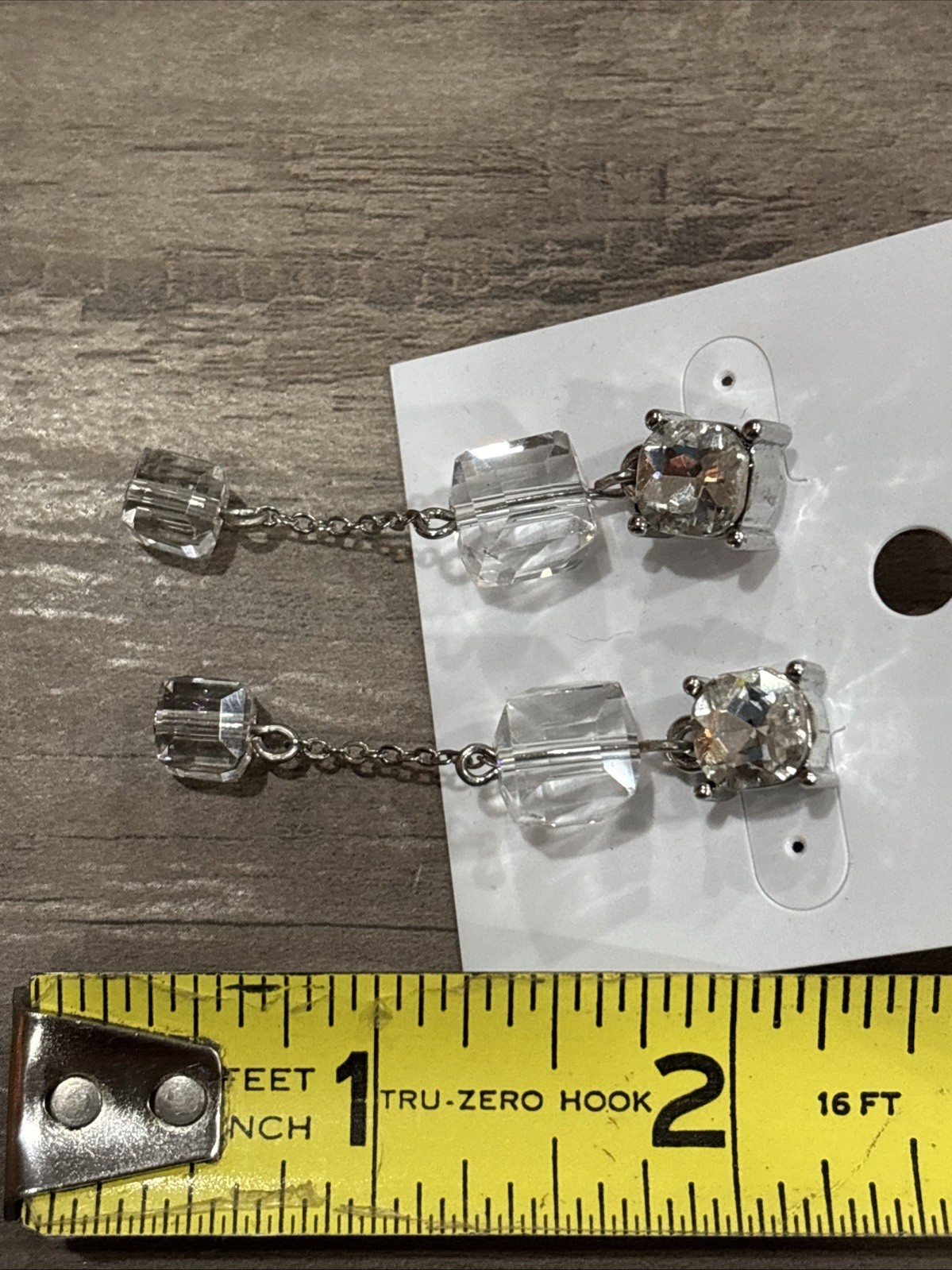 Whit House Black Market Dangle Drop Post Earrings