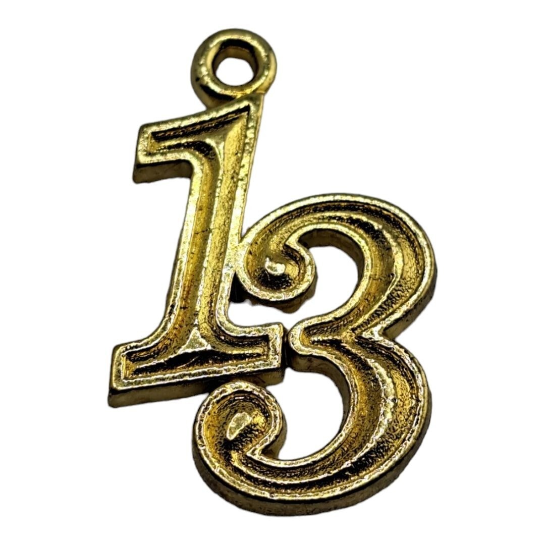 Graduation Tassel Pendant Golden Charm 2011 Jostens Grad, Celebration, Goal A