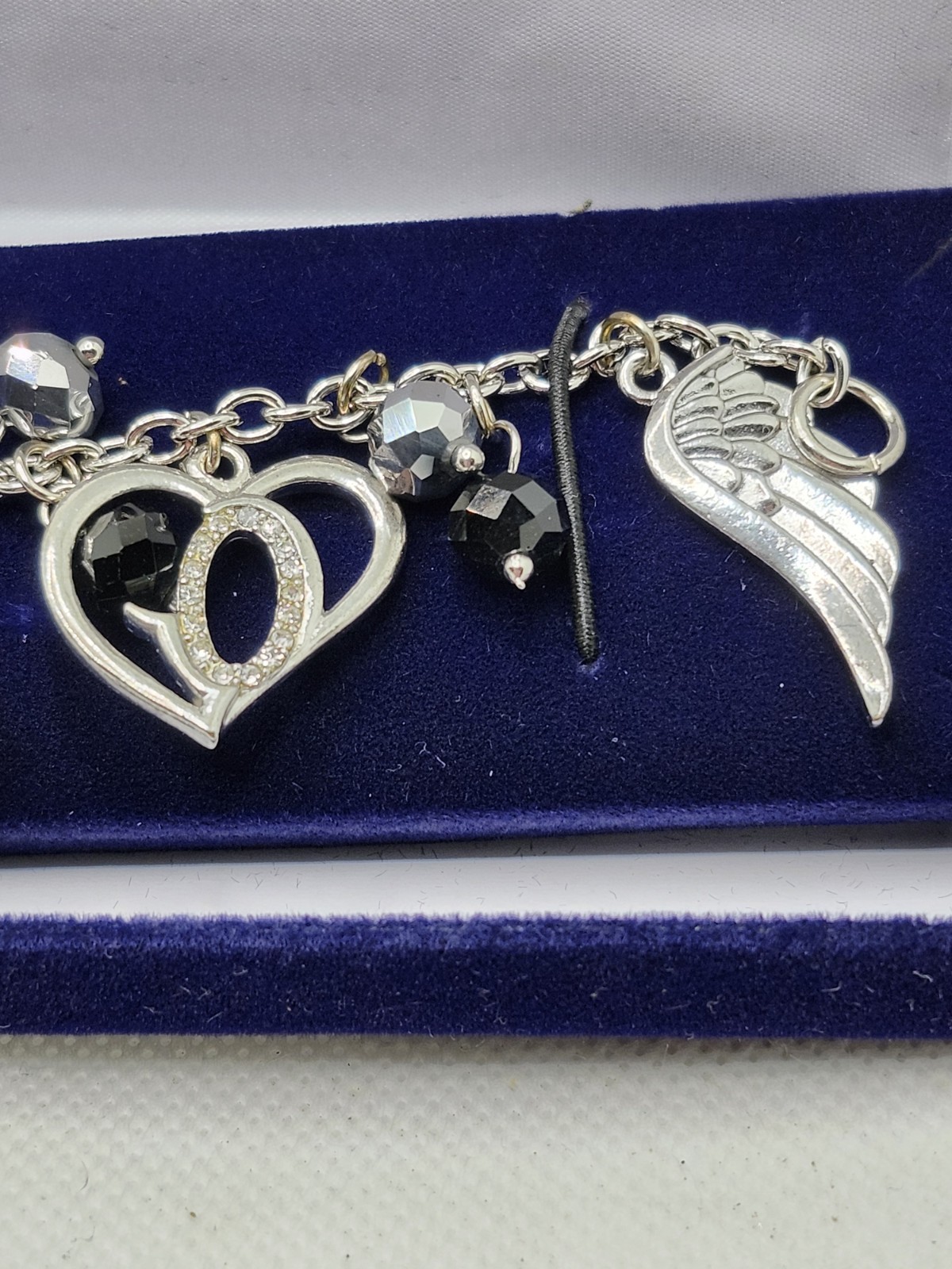 NWT NIB Roman Inc Bracelet Christian Charm Fish Cross Bible Angel Wing 2014