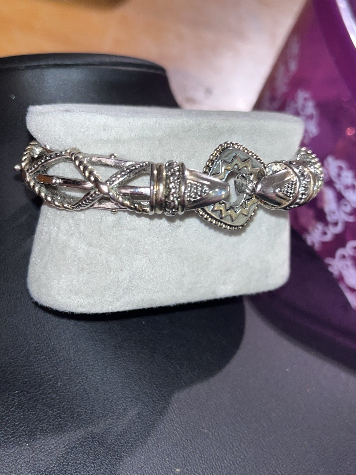 Vintage Rope Wrap Magnetic Bracelet
