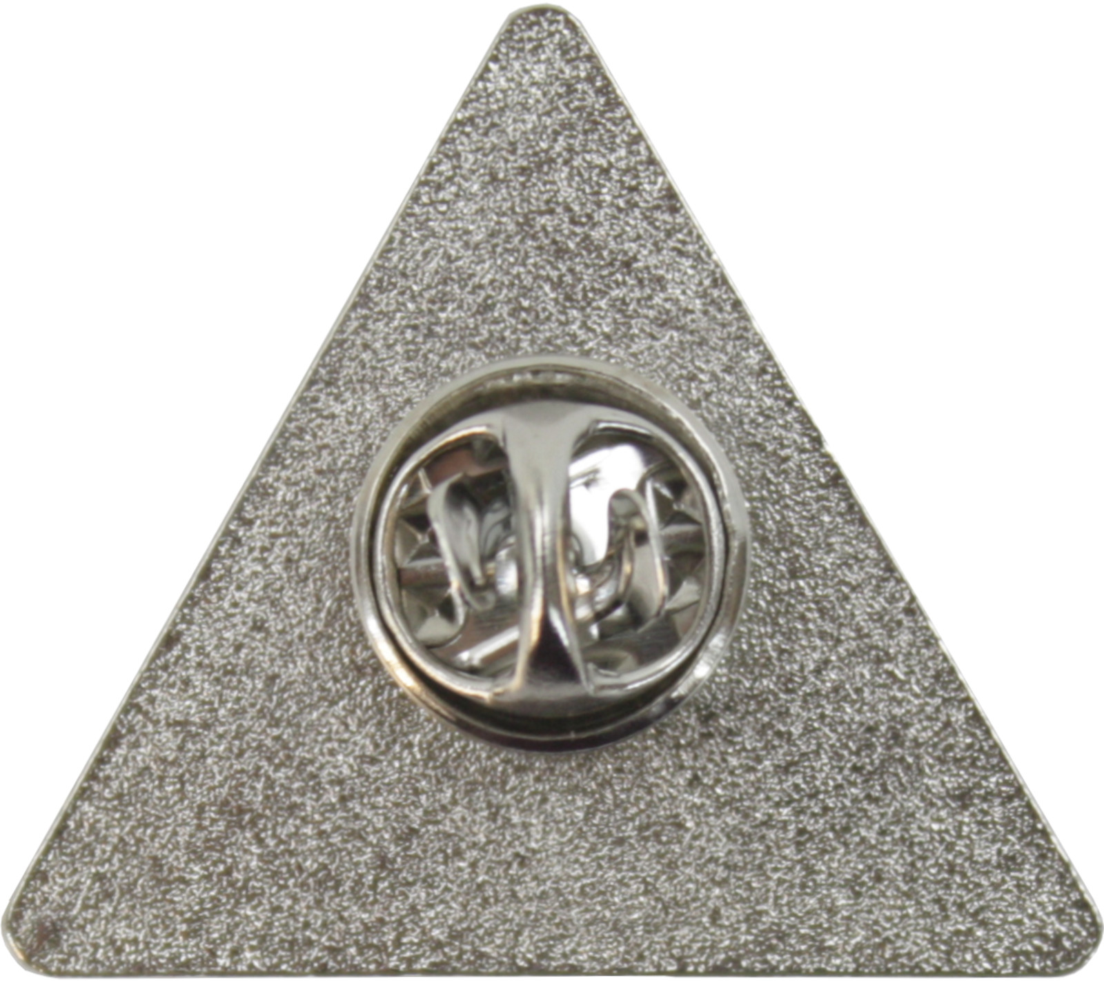 Enamel Pin – Warning – Street Sign With Black Exclamation Point On Yellow #3885
