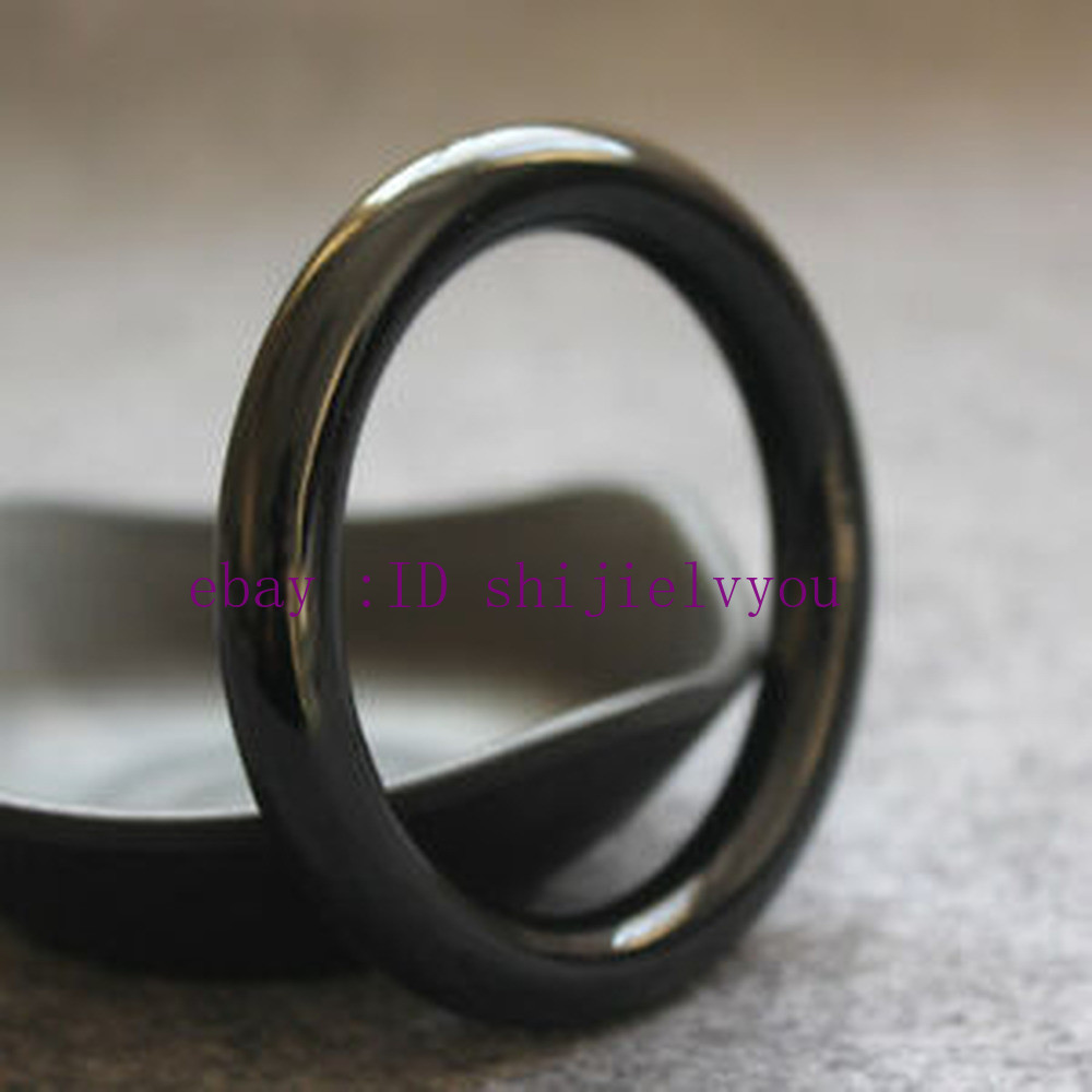 Fashion 100% Natural Round Agate Chalcedony Jewelry Bangle Bracelet 56mm-62mm A