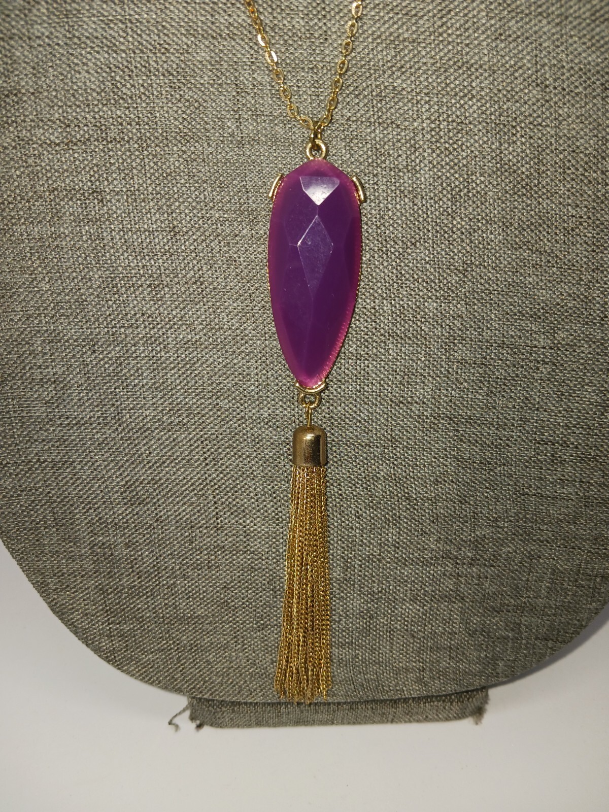 3pc TASSEL Necklace Set! C1946 & Other, Very Good To Excellent Condition.