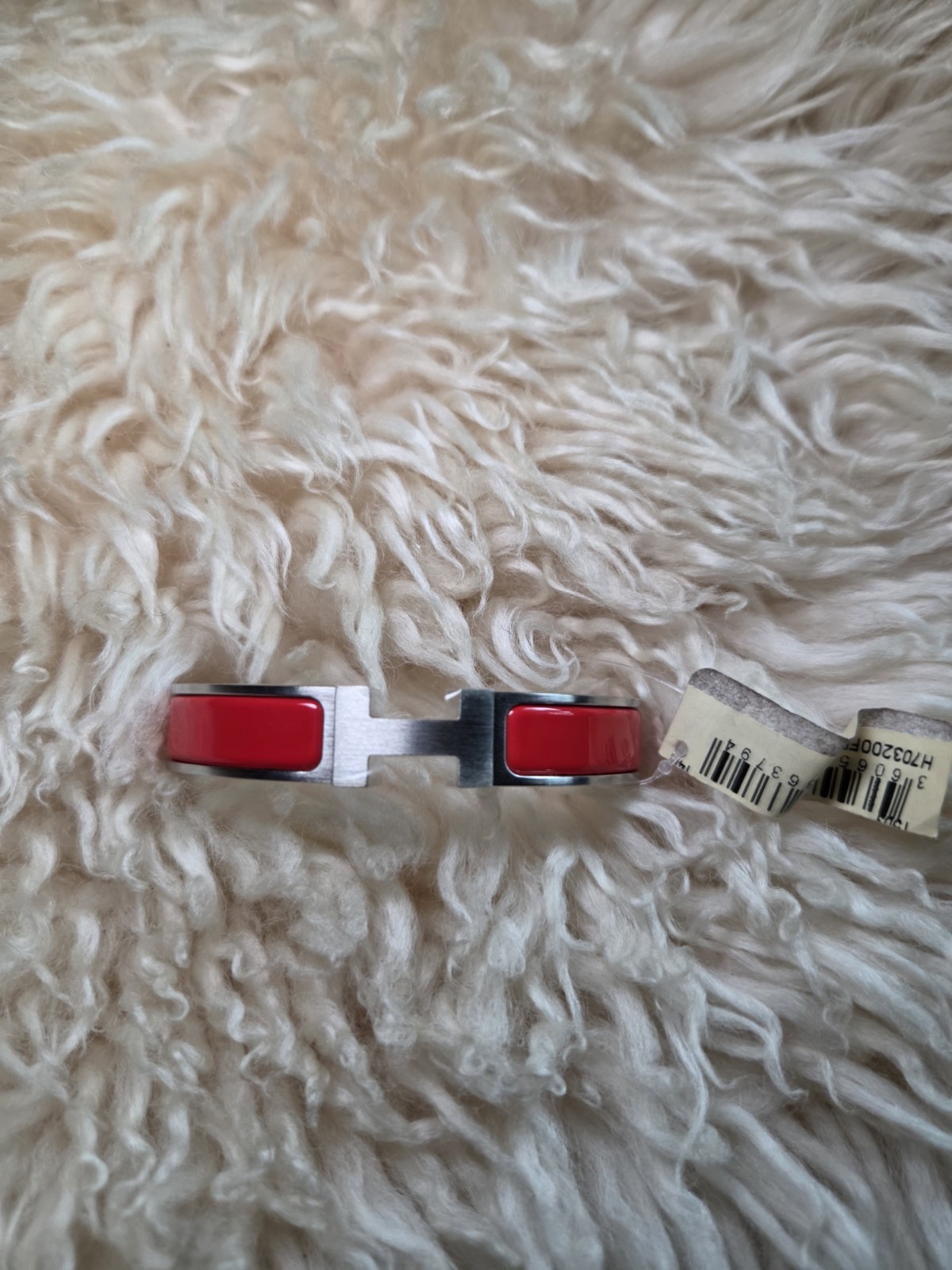 NWT Hermes Clic HH in 71 Rouge Vif