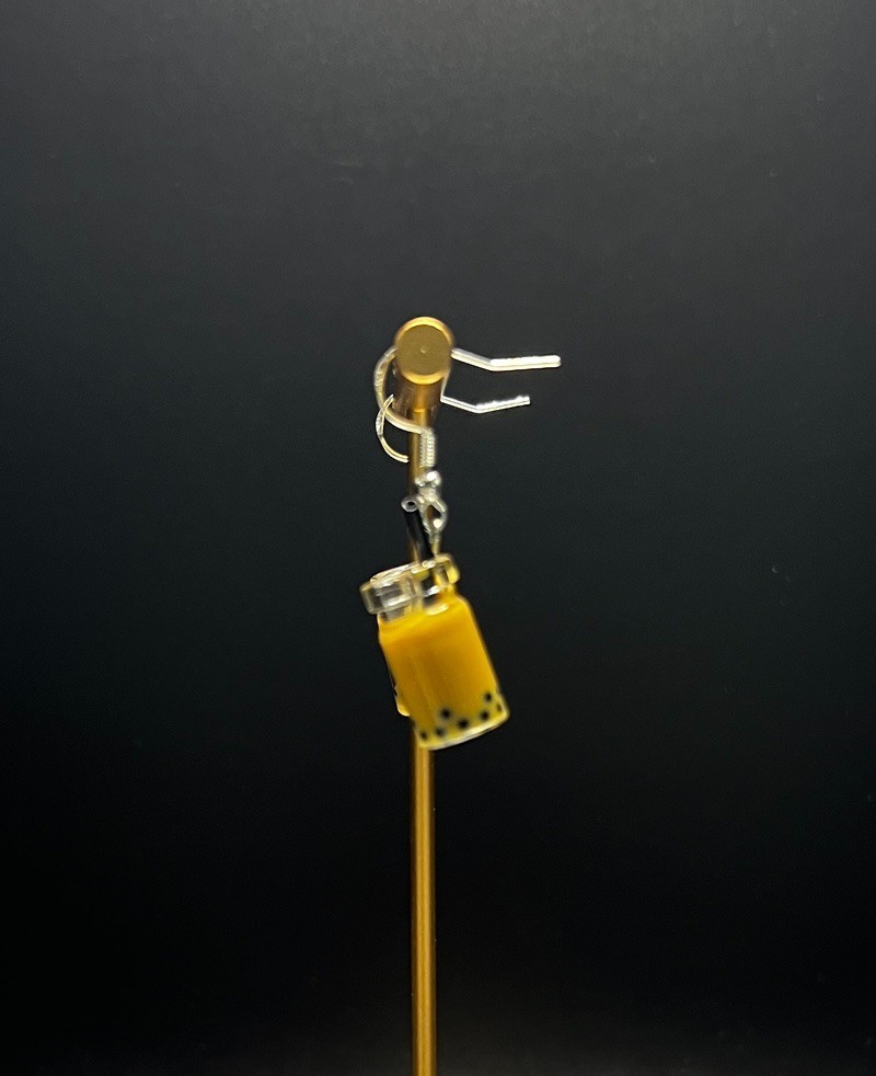 LIGHT BROWN BOBA TEA Women’s Dangle Earrings Boba Tea Collection