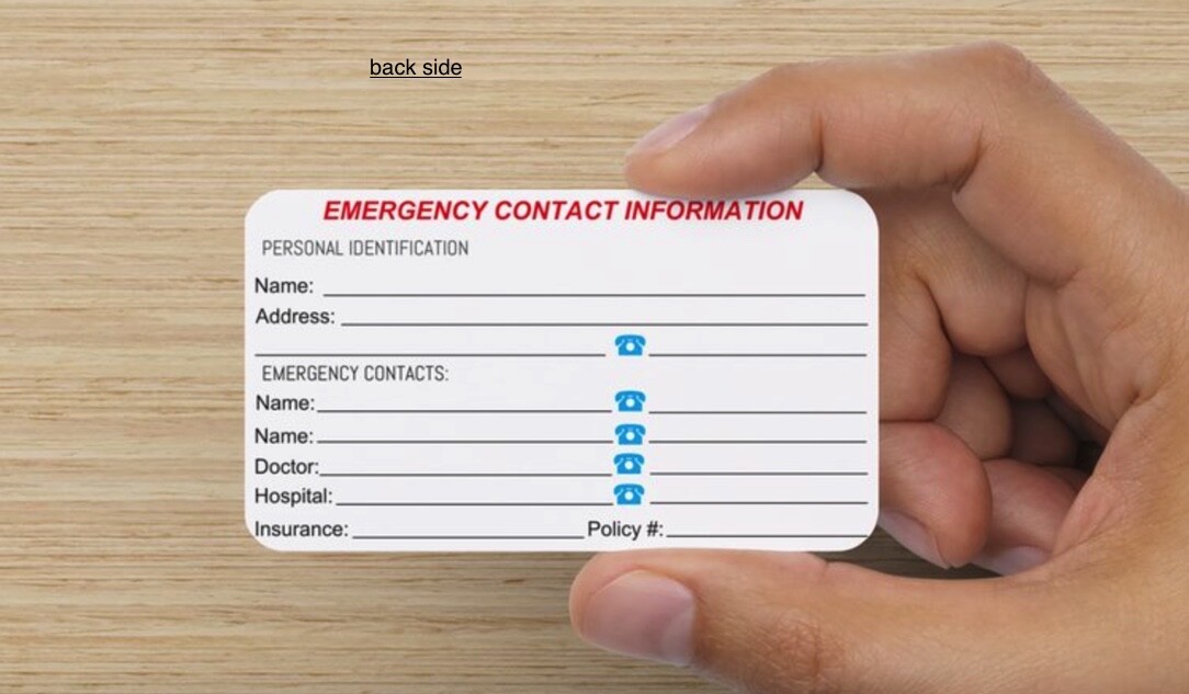 Medical Alert ID Necklace – FREE ENGRAVING / WALLET CARD & Ship -Dog Tag -USA