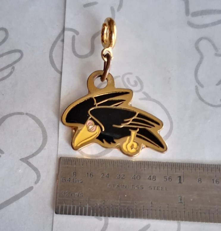 Sleeping Beauty Diablo Raven Disney Princess Clip on Add a Charm Vintage