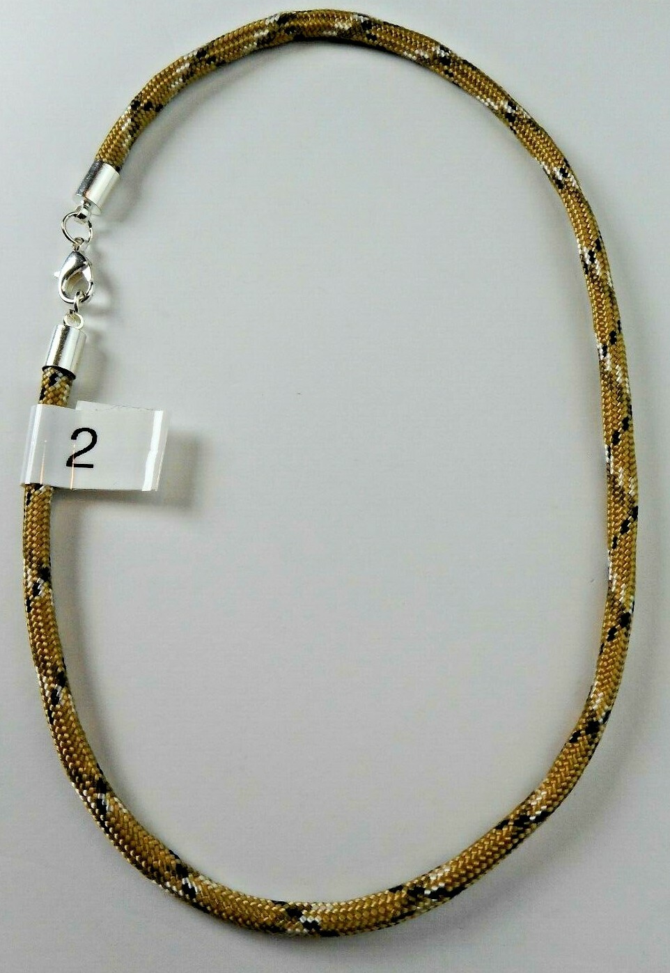 Braided Choker Necklace Bracelet Anklet Silver Lobster Clasp Paracord 4mm USA