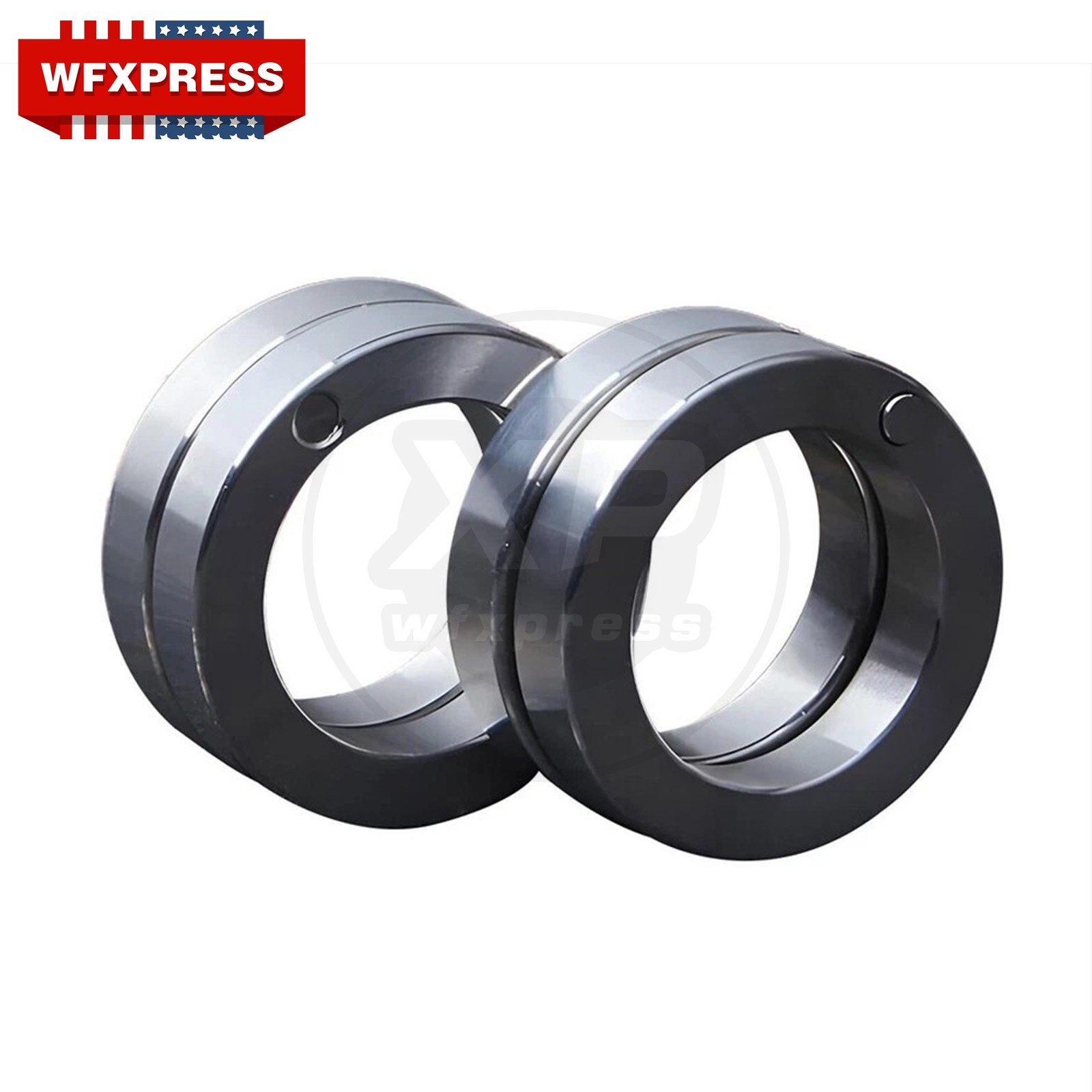 4x Outdoor Rotatable Folding Ring Clasp Ring For Hiking Men Stainless Steel
